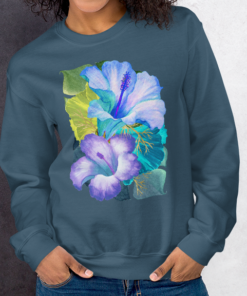 Blue Tropical – Sweatshirt