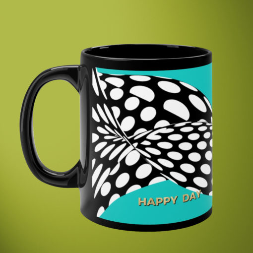 Happy Day – Black Mug