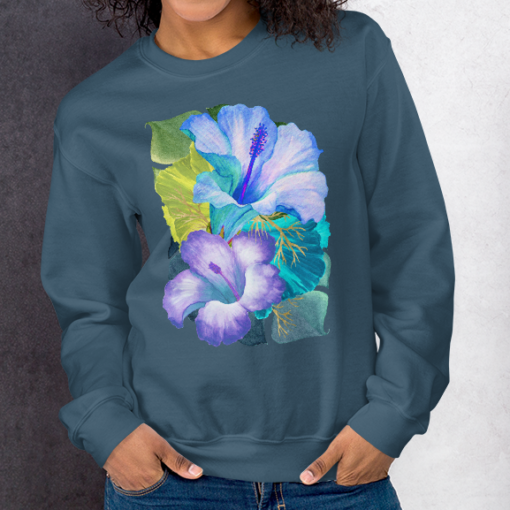 Blue Tropical – Sweatshirt