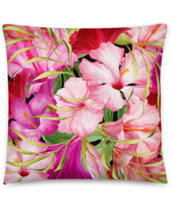 Pink Tropical #1 – Pillow