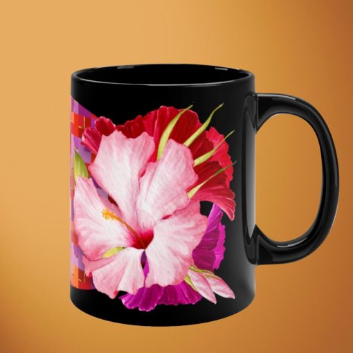 Tropicals DeLuxe – Black Mug