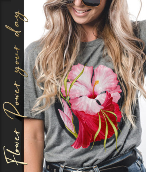 Flower Power – T-Shirt Mockup